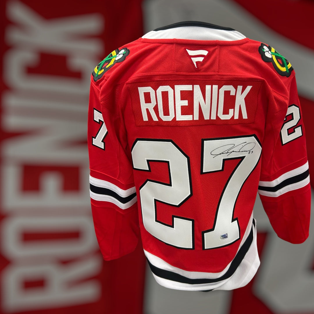 Jeremy Roenick Chicago Blackhawks Fanatics Autographed Jersey