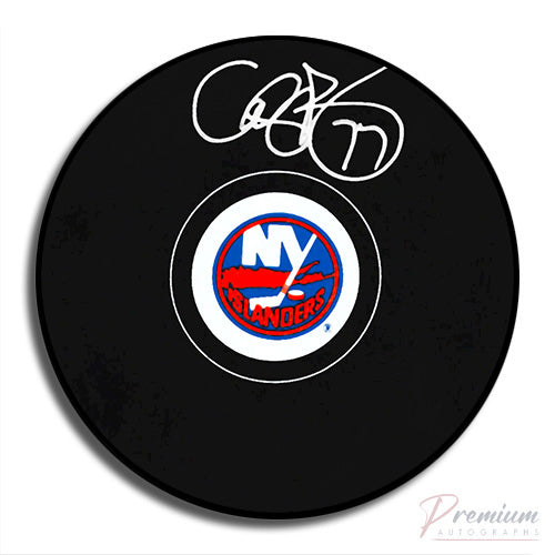 Cliff Ronning New York Islanders Signed Puck