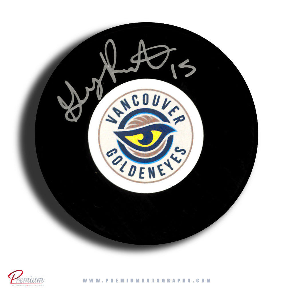 Gabby Rosenthal Vancouver Goldeneyes PWHL Autographed Puck