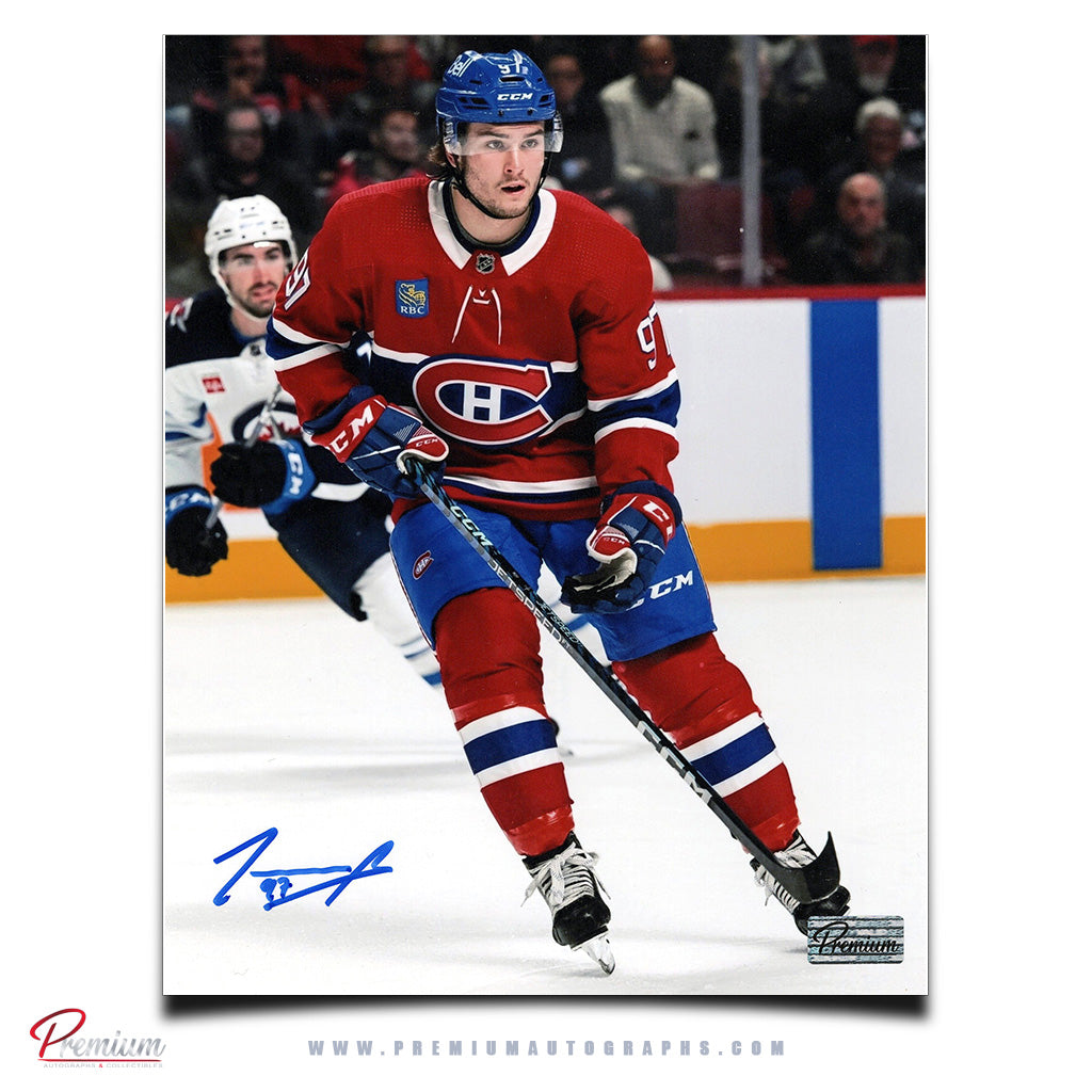 Joshua Roy Montreal Canadiens Autographed 8x10 Photograph Vs. The Jets