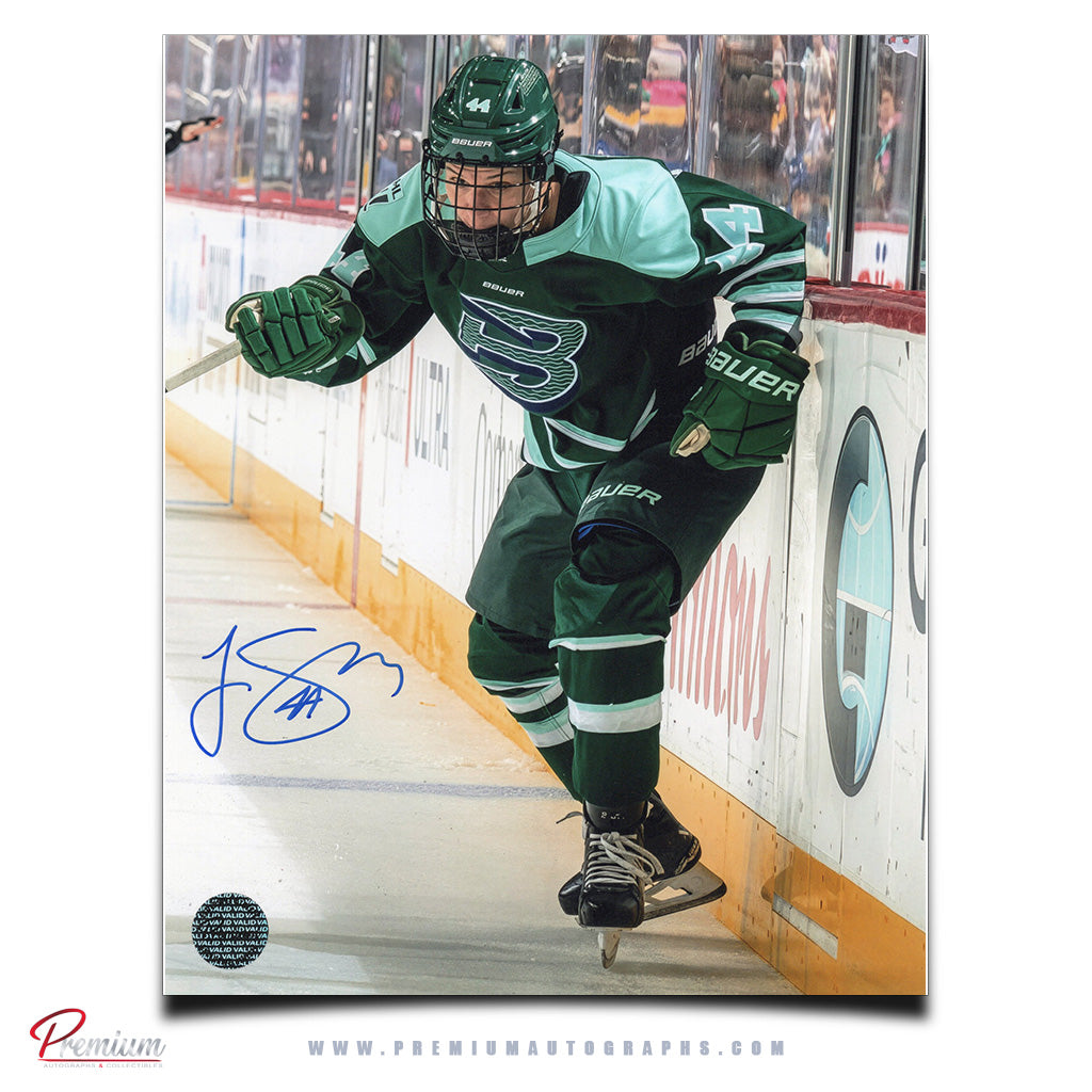 Jill Saulnier Boston Fleet Autographed 8x10 Photograph Alonf the Boards