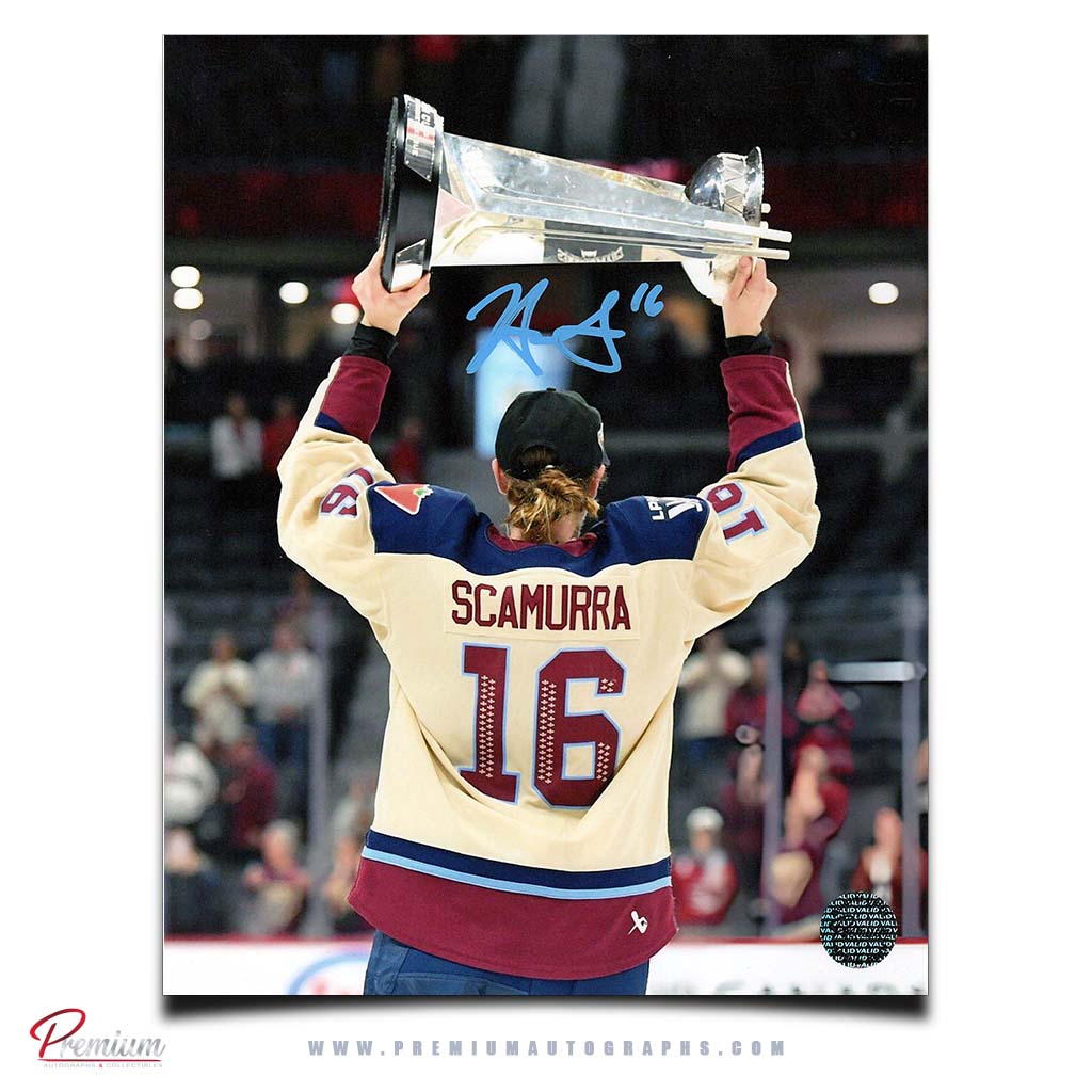 Hayley Scamurra Montreal Victoire PWHL Autographed 8x10 Photograph Walter Cup Celebration