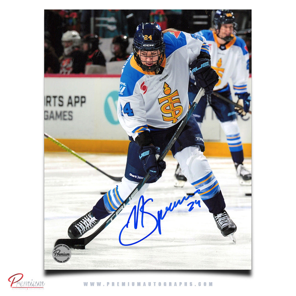 Natalie Spooner PWHL Toronto Spectres Autographed 8x10 Photograph Slap Shot