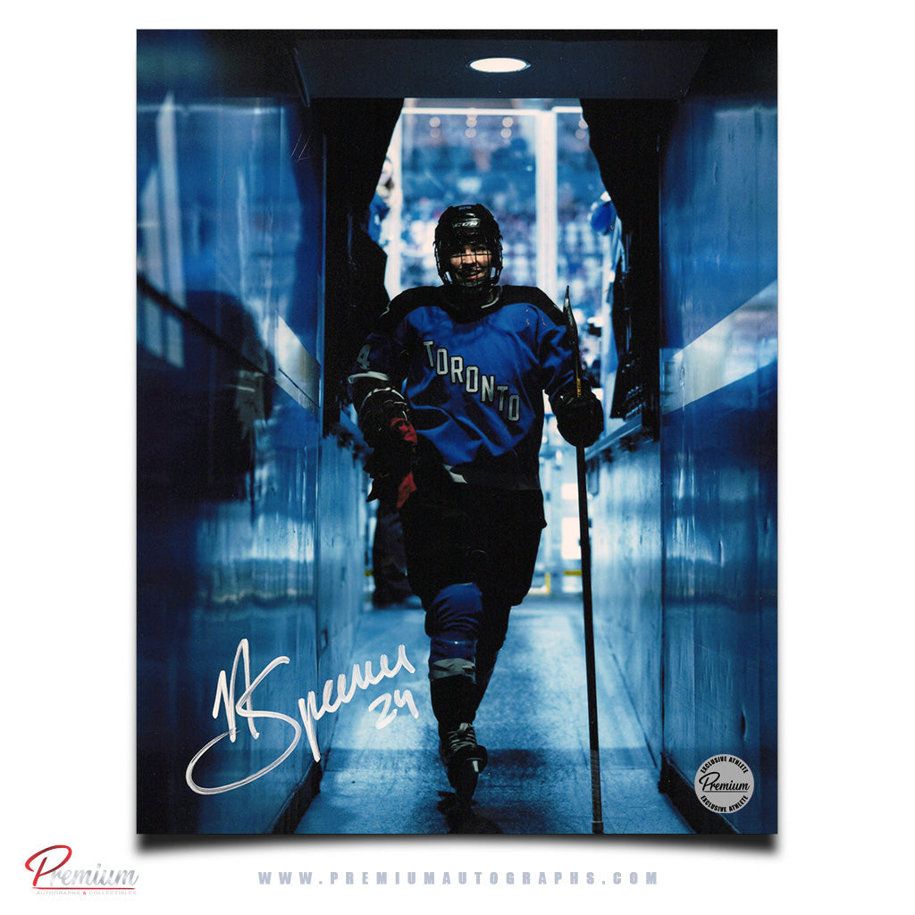 Natalie Spooner PWHL Toronto Spectres Autographed 8x10 Photograph Corridor Shot