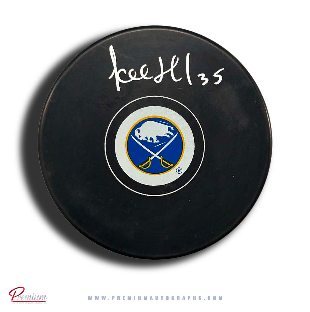 Jocelyn Thibault Buffalo Sabres Autographed puck