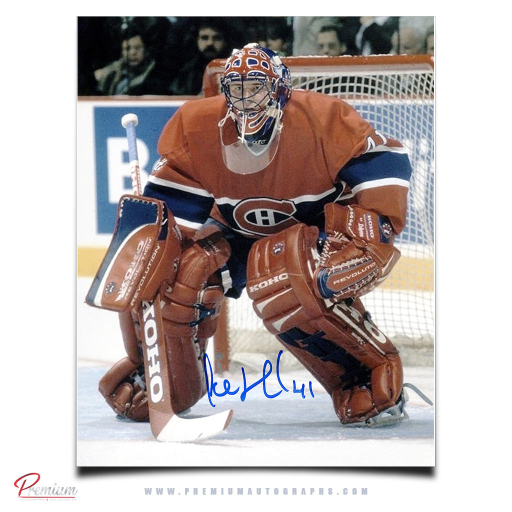 Jocelyn Thibault Chicago Blackhawks Signed 8x10 Photograph Top of the Crease