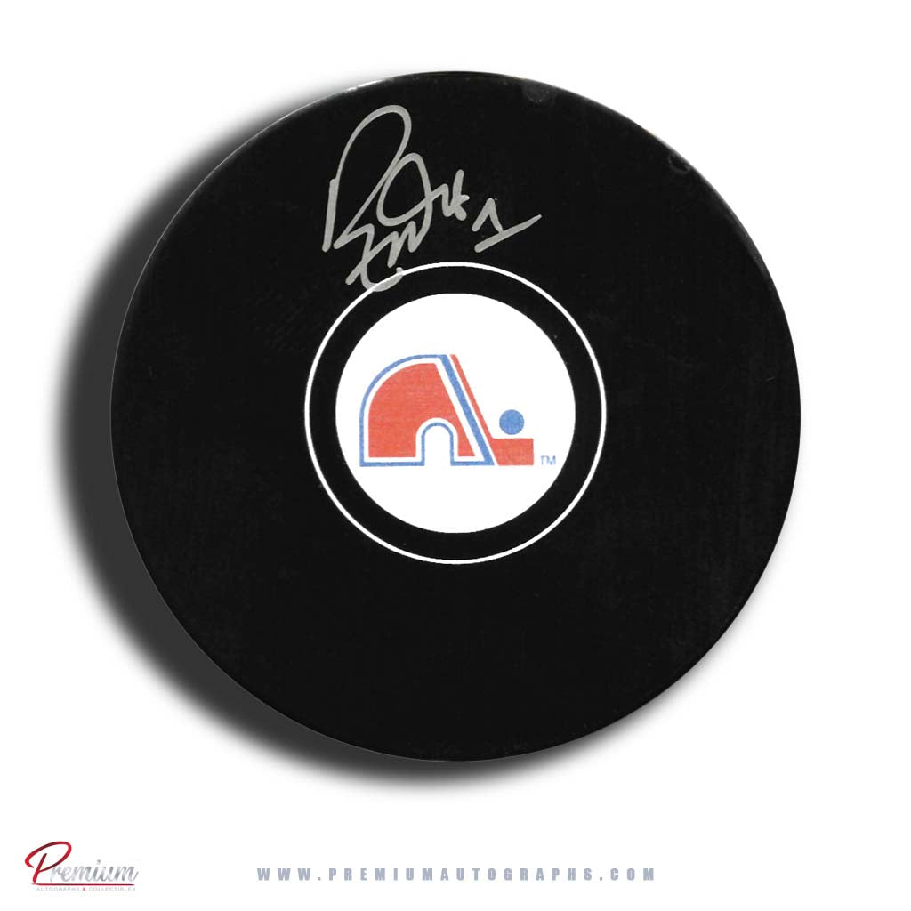 Ron Tugnutt Quebec Nordiques Autographed Puck