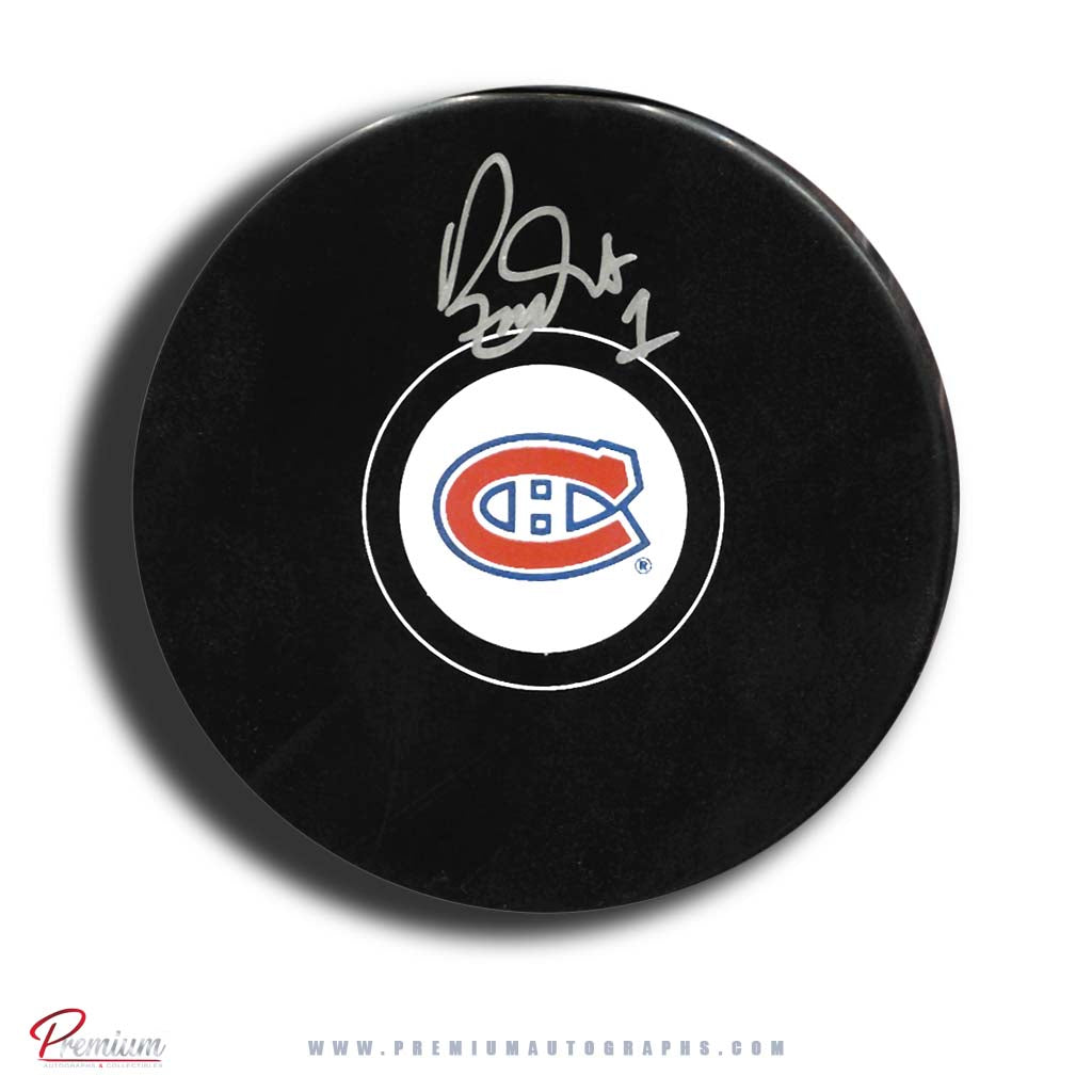 Ron Tugnutt Montreal Canadiens Autographed Puck