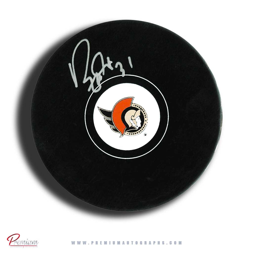 Ron Tugnutt Ottawa Senators Autographed Puck