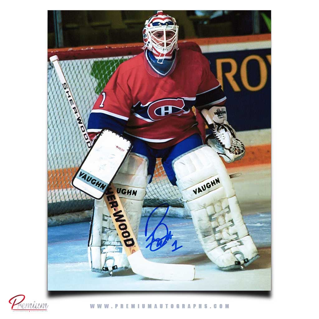 Ron Tugnutt Montreal Canadiens Signed 8x10 Photograph