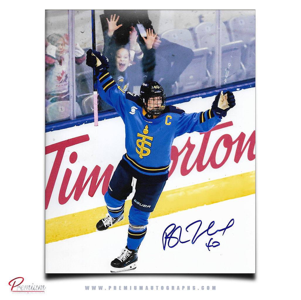 Blayre Turnbull Toronto Sceptres PWHL Autographed 8x10 Photograph Goal Celebration