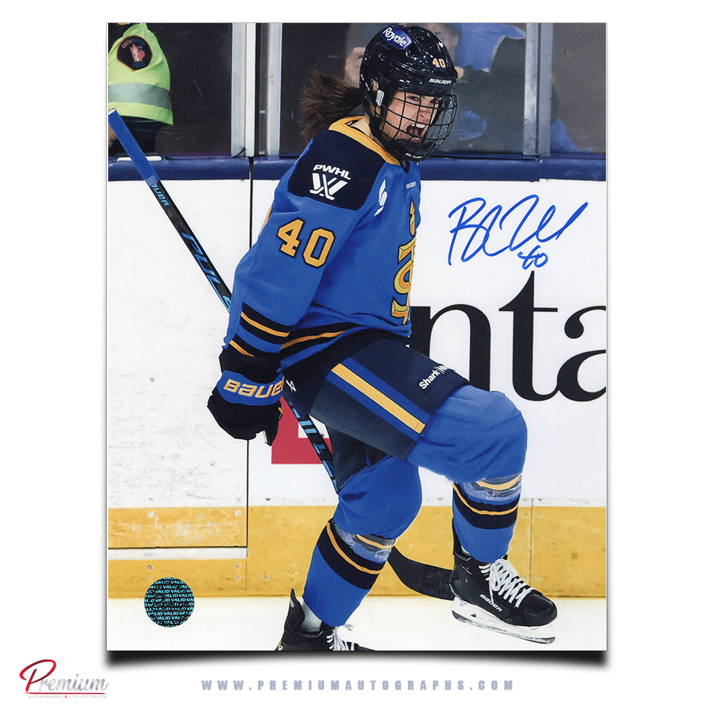 Blayre Turnbull Toronto Sceptres Autographed 8x10 Photograph Goal Celebration