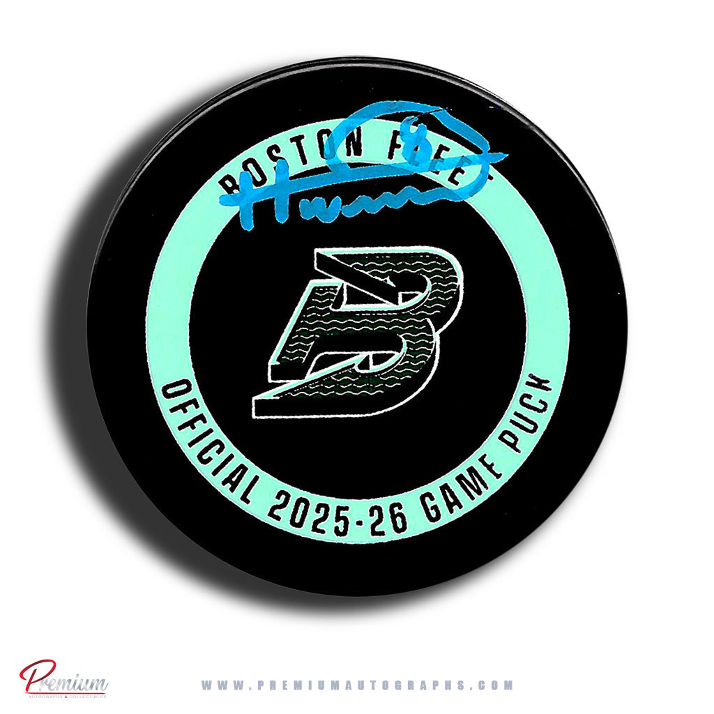 Haley Winn Boston Fleet PWHL Autographed Official 2025-26 Game puck