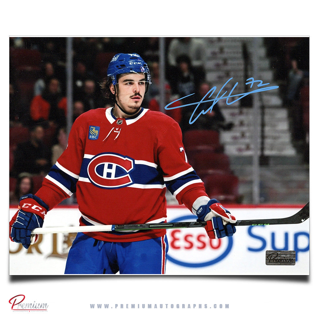 Arber Xhekaj Montreal Canadiens Autographed 8x10 Photograph Close Up
