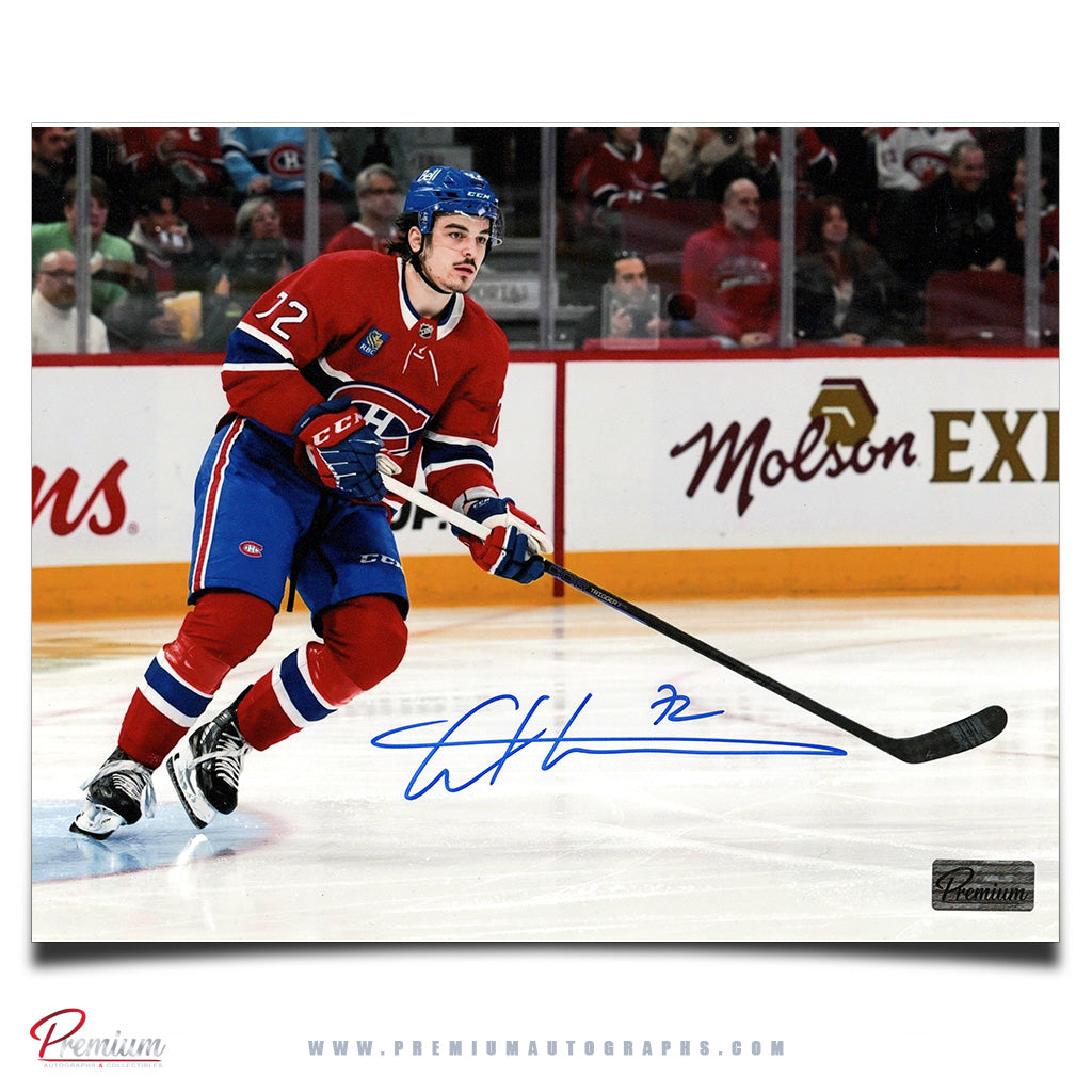 Arber Xhekaj Montreal Canadiens Autographed 8x10 Photograph Defensive Zone
