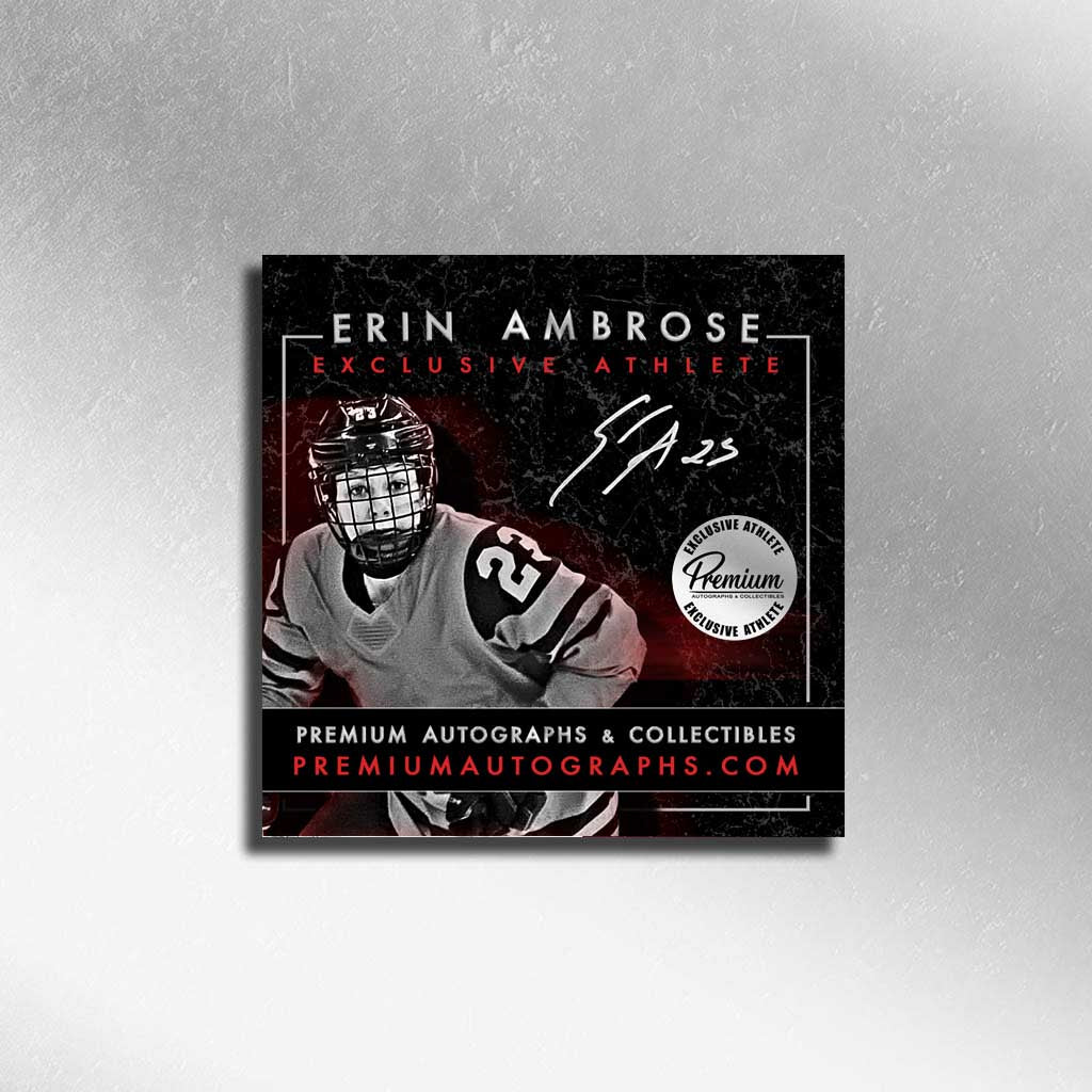 Erin Ambrose & Sarah Nurse Team Canada Signed 8x10 Photograph Gold Medal Celebration