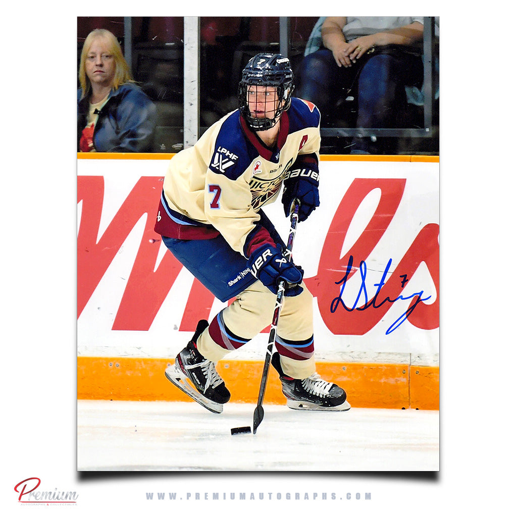 Laura Stacey Montreal Victoire PWHL Autographed 8x10 Photograph Photograph