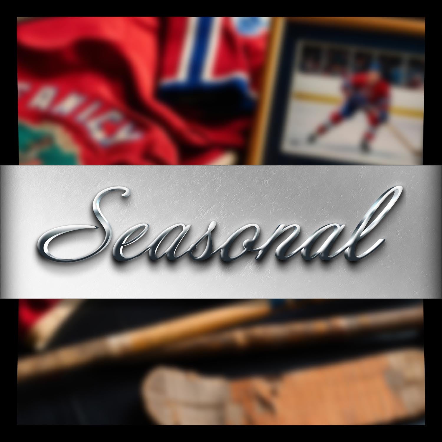 Seasonal Autographed Items -