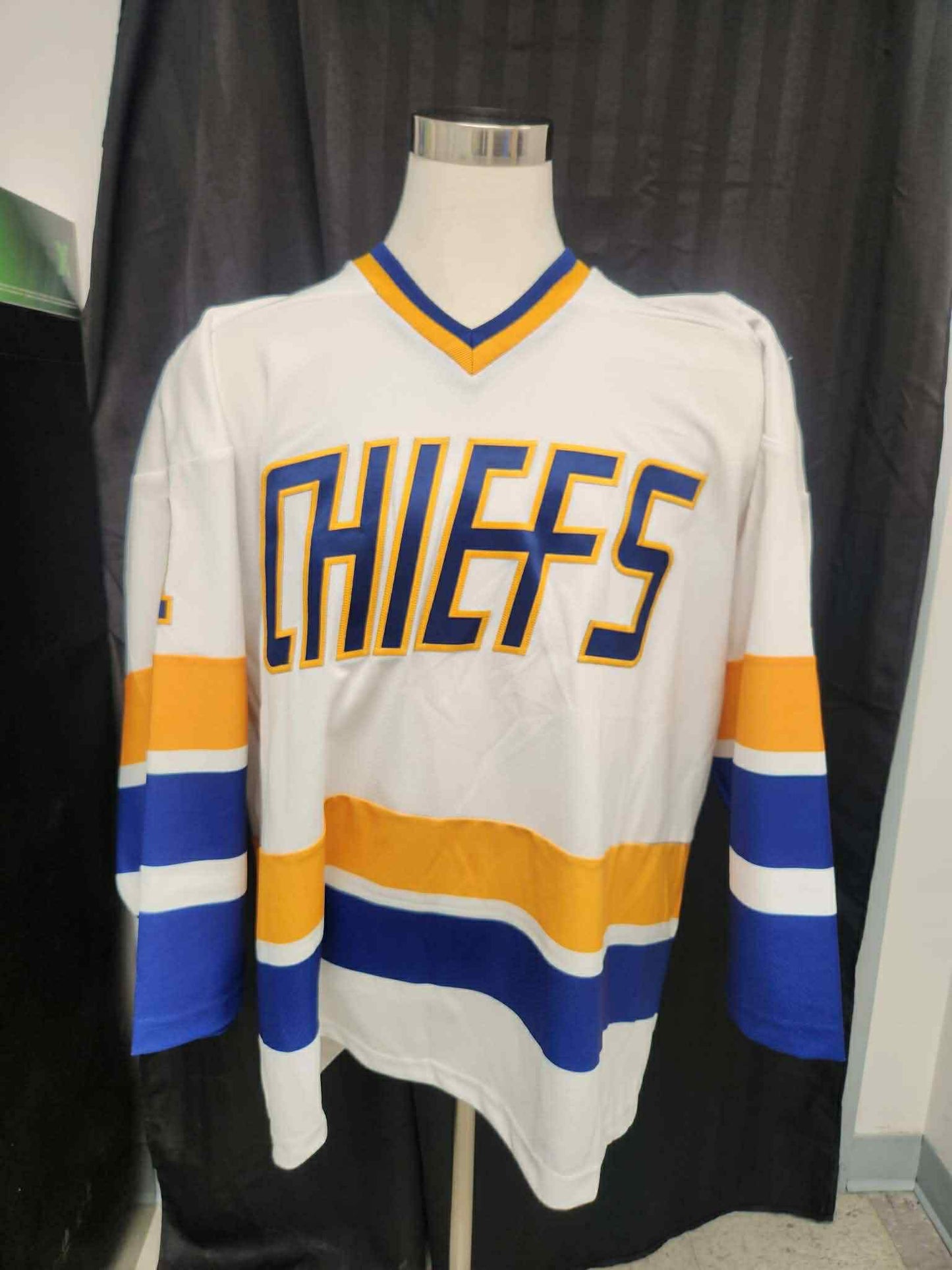 Denis Lemieux Charlestown Chiefs Signed Jersey (White)