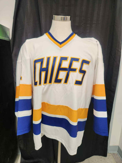 Denis Lemieux Charlestown Chiefs Signed Jersey (White)