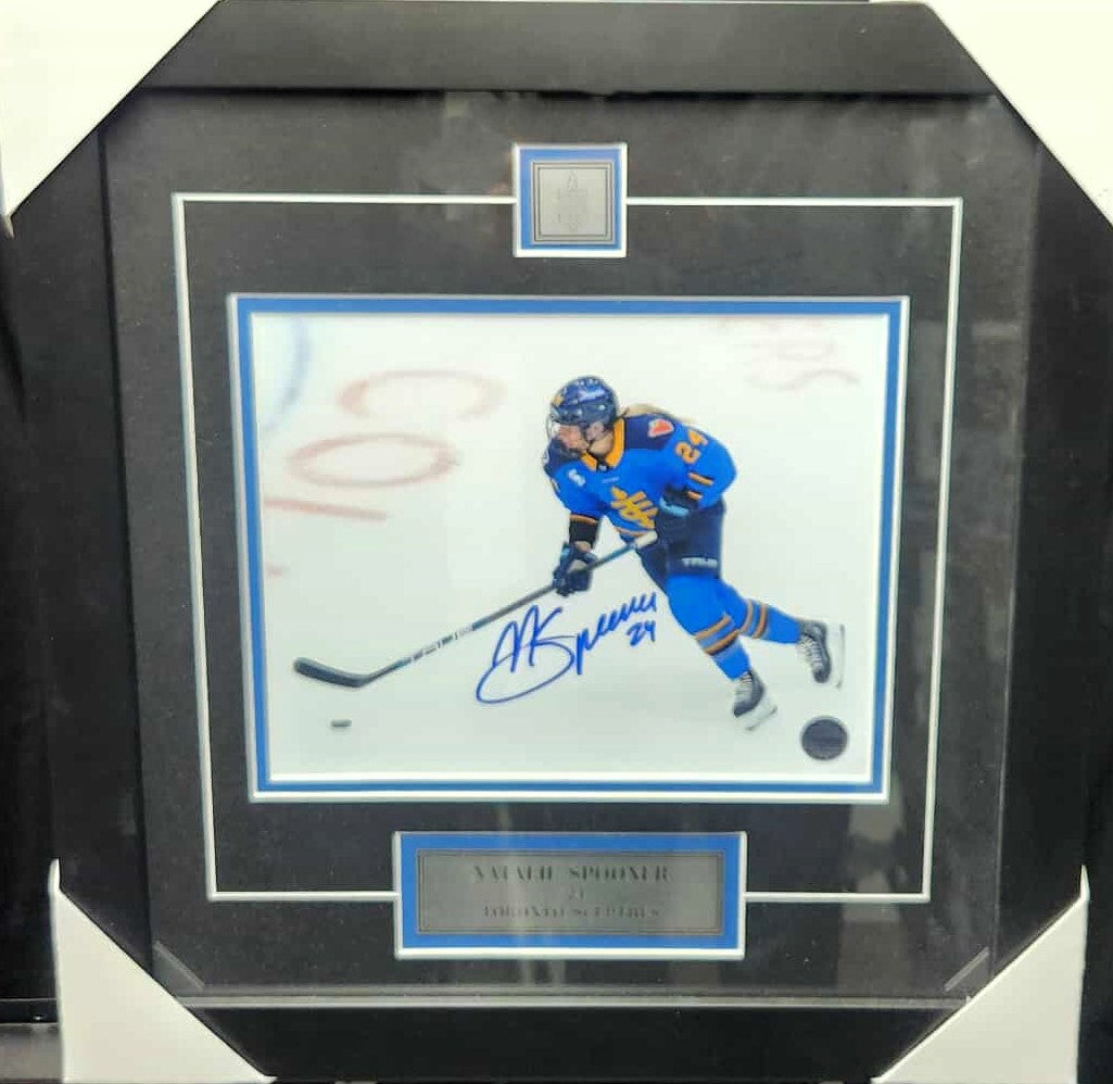 Natalie Spooner Signed & Framed 8x10 Photo – Toronto Sceptres