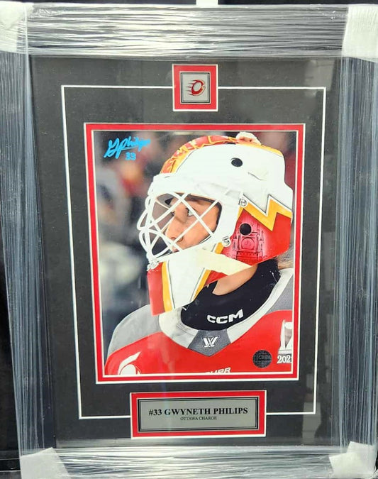 Gwyneth Philips Signed & Framed 8x10 Photo – Ottawa Charge