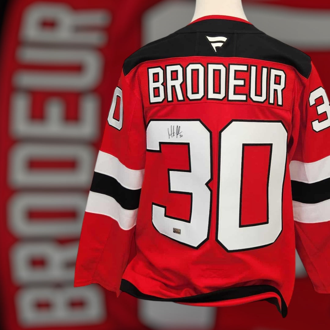 Martin Brodeur New Jersey Devils Fanatics Autographed Jersey