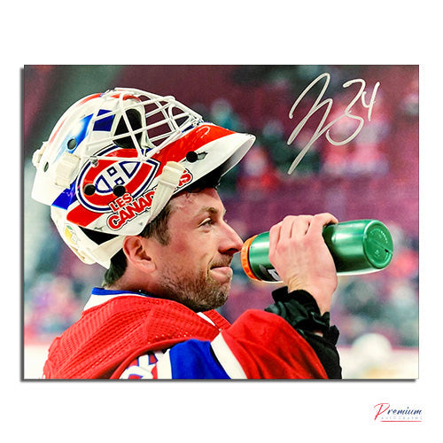 Jake Allen Montreal Canadiens Signed 8x10 Photograph Close Up