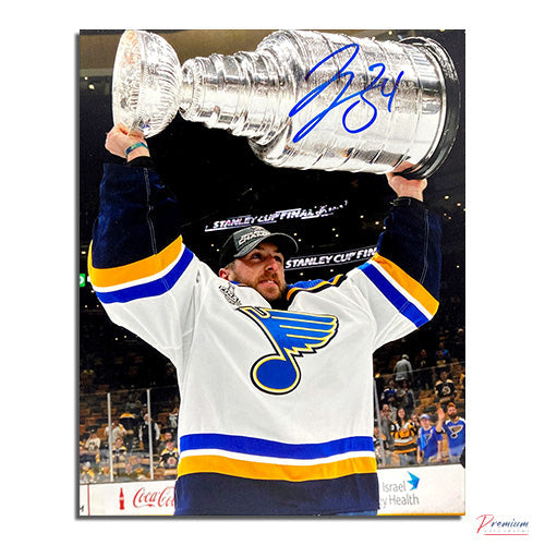 Jake Allen St-Louis Blues Signed 8x10 Photograph Stanley Cup Celebration