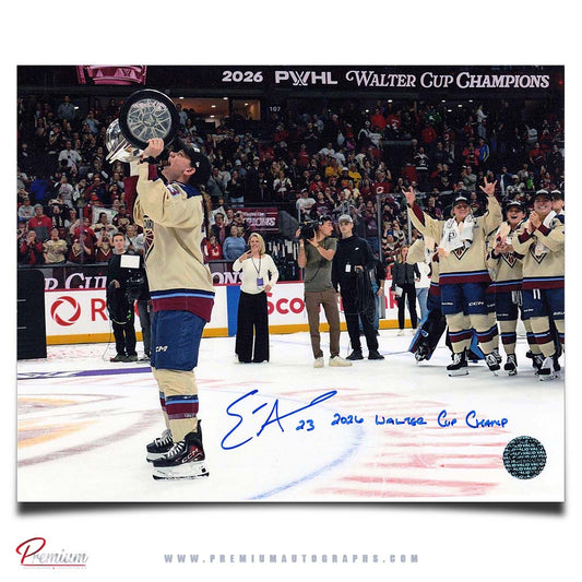 Erin Ambrose Montreal Victoire PWHL Autographed 8x10 Photograph w/ 2026 Walter Cup Champion Inscription