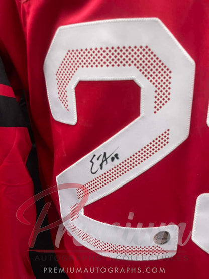 Erin Ambrose Olympic Team Canada Autographed Bauer RED jersey