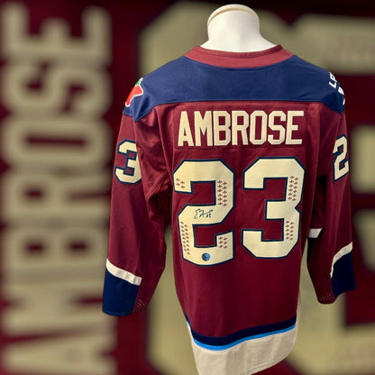 Erin Ambrose Montreal Victoire PHWL Signed Bauer Jersey