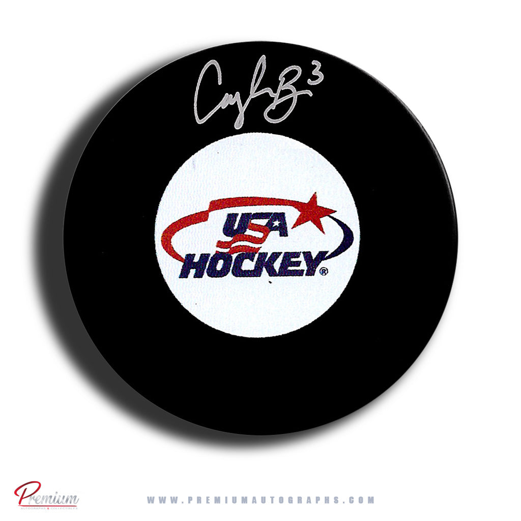 Cayla Barnes Team USA Autographed Puck