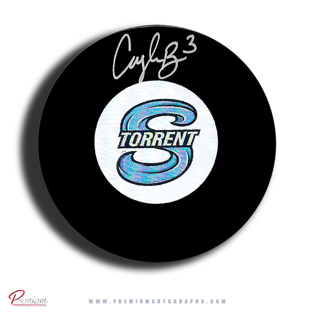 Cayla Barnes Seattle Torrent PWHL Autographed Puck