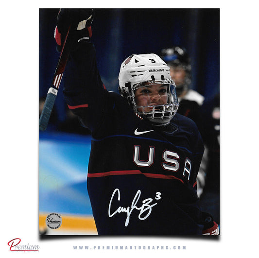 Cayla Barnes Team USA Autographed 8x10 Photograph Celebration