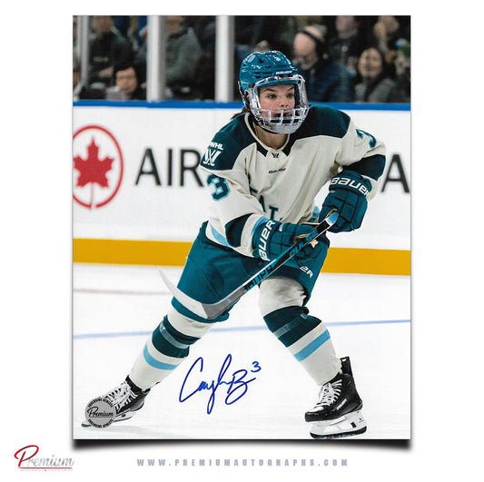 Cayla Barnes Seattle Torrents PWHL Autographed 8x10 Photograph Focused