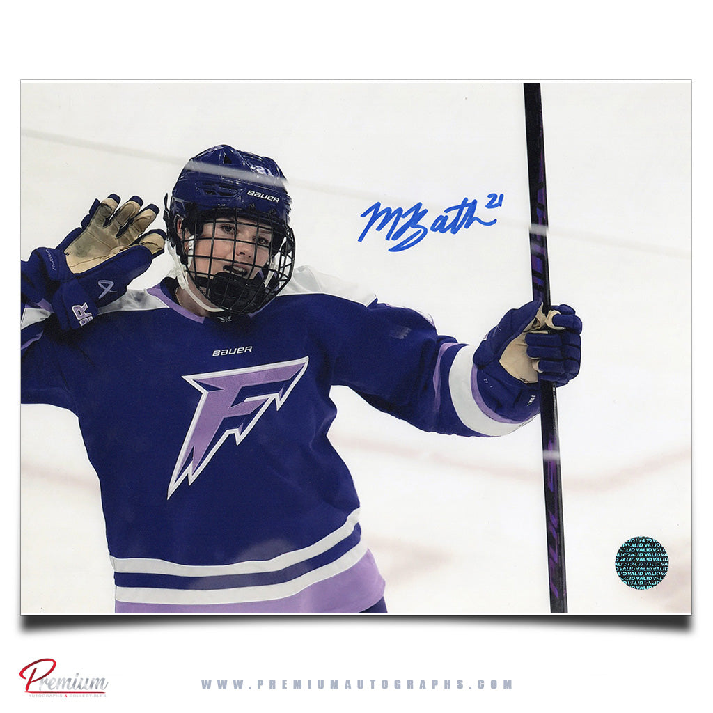 Mae Batherson Minnesota Frost Autographed 8x10 Photograph Goal Celebration