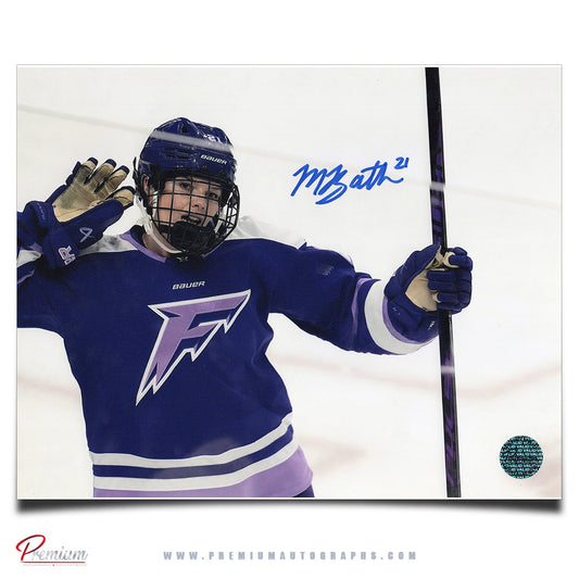 Mae Batherson Minnesota Frost Autographed 8x10 Photograph Goal Celebration