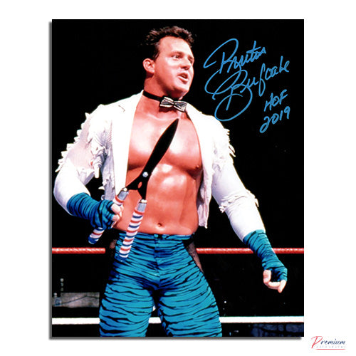 Brutus Beefcake WWE Signed 8x10 Photograph w/ HOF 2019 Inscription