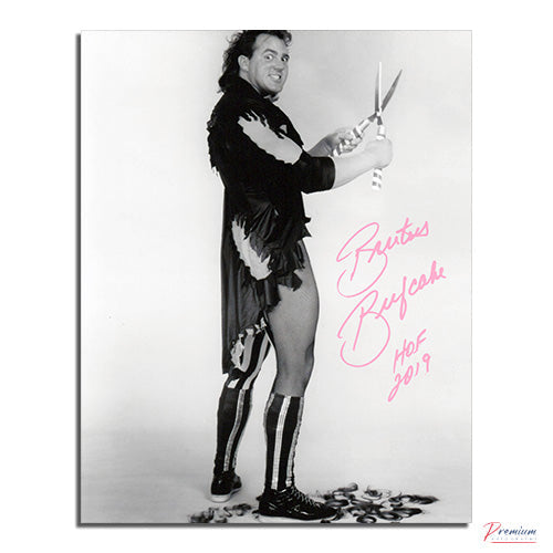 Brutus Beefcake WWE Signed 8x10 Photograph /w HOF 2019 Inscription