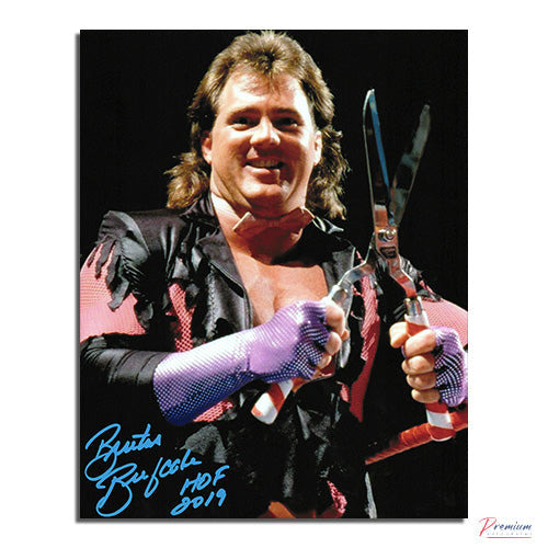 Brutus Beefcake WWE Signed 8x10 Photograph /w HOF 2019 Inscription