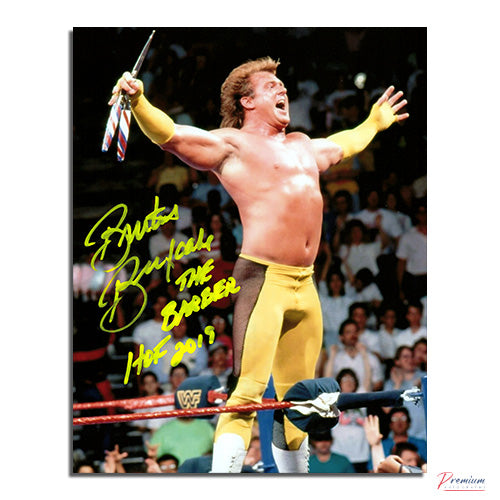 Brutus Beefcake WWE Signed 8x10 Photograph /w The Barber / HOF 2019 Inscription