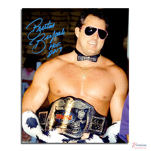 Brutus Beefcake WWE Signed 8x10 Photograph /w HOF 2019 Inscription