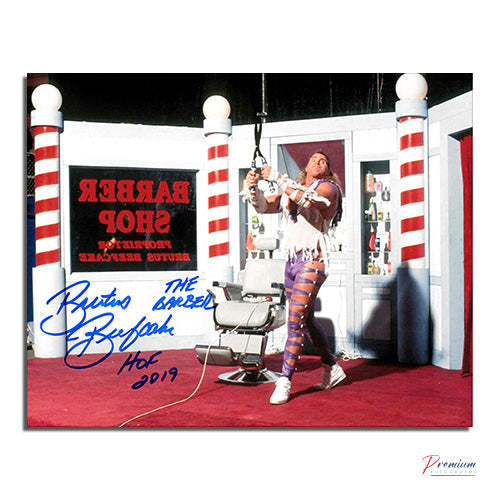 Brutus Beefcake WWE Signed 8x10 Photograph /w The Barber / HOF 2019 Inscription