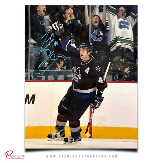 Todd Bertzuzzi Vancouver Canucks Autographed 11x14 Goal Celebration