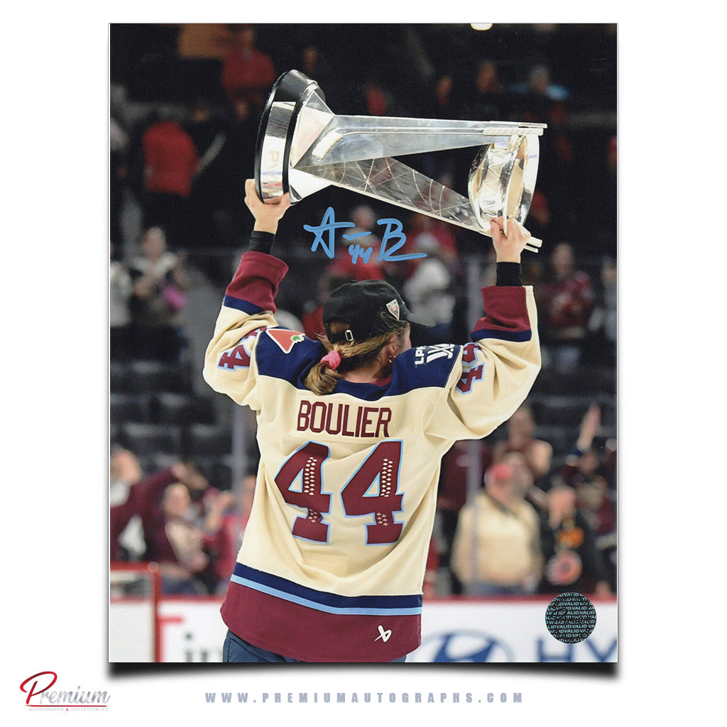 Amanda Boulier Montreal Victoire Autographed 8x10 Photograph 2026 Walter Cup Champs Celebration