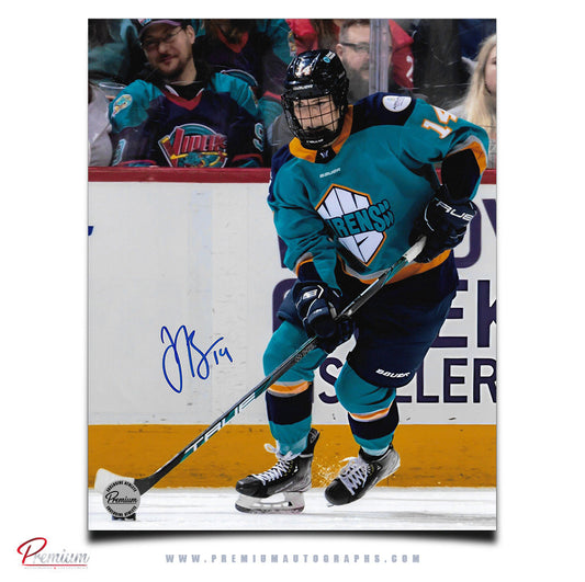 Jaime Bourbonnais New York Sirens PWHL Autographed 8x10 Photograph On the Attack
