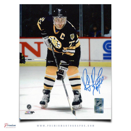 Ray Bourque Boston Bruins Signed 8x10 Photograph Faceoff