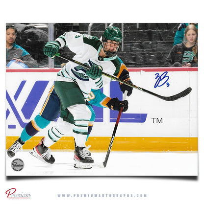 Zoe Boyd Boston Fleet PWHL Autographed 8x10 Photograph Battling