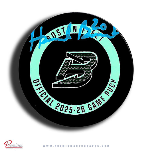 Hannah Brandt Boston Fleet PWHL Autographed Official 2025-26 Game puck